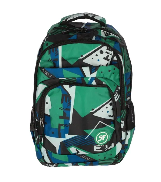 Ghiozdan Laptop SF 4F 42x37x13cm 0,5kg VERDE Sports